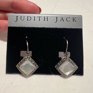 Judith Jack 925 Silver Earrings